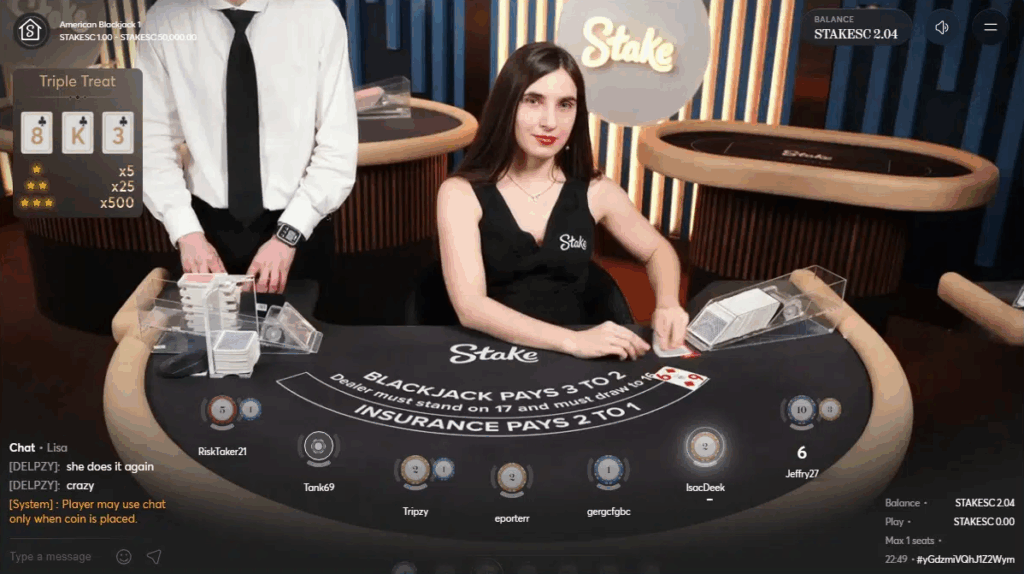 Vivo juego stake